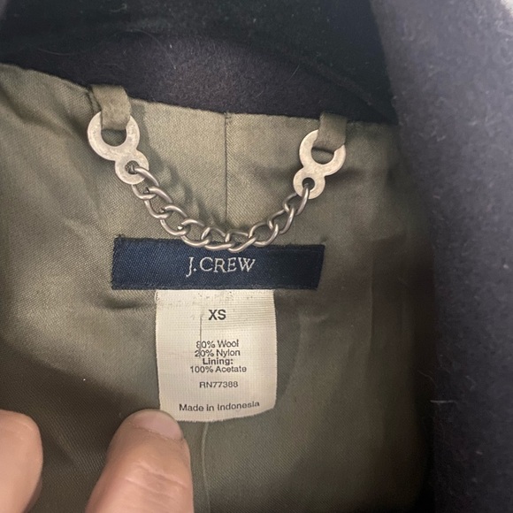 JCrew Peacoat Navy Blue - Picture 2 of 4